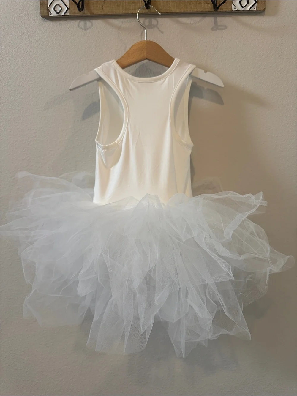 NWT 6Y iloveplum White Tank B.A.E Tutu Dress!
